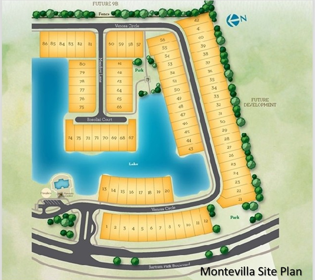 montevilla at bartram park site plan