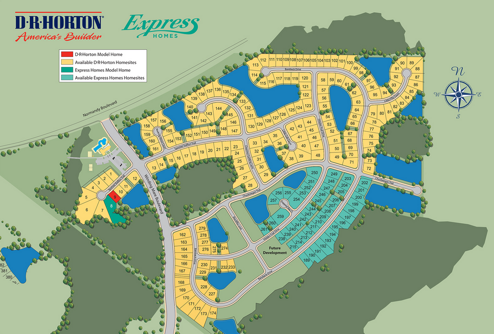 winchester ridge site plan