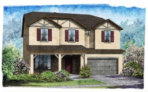 Standard Pacific Bedford Floorplan Elevation B 4018