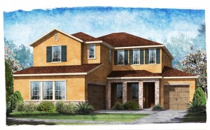 Standard Pacific Bethany Floorplan Elevation C 5012