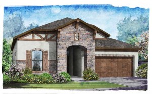 Standard Pacific Brookland Floorplan Elevation B 4012