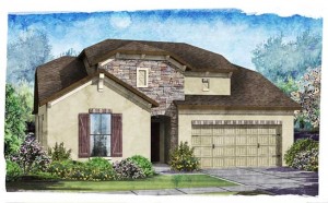 Standard Pacific Hampshire Floorplan Elevation B 4013