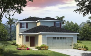 Standard Pacific Newbury Floorplan Elevation A 947